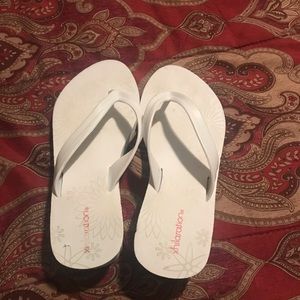 White flip flop